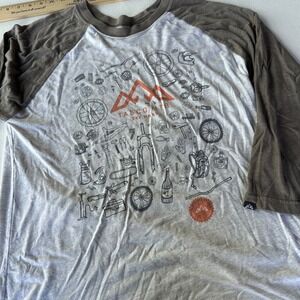 Bike Festival Raglan T shirt TASCO MTB great Condition men's M Bike Festivals